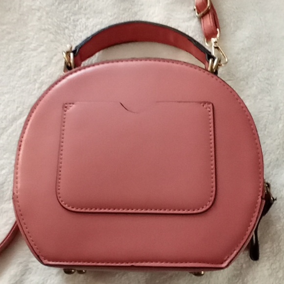NY GORGEOUS ELEGANET PINK DESIGNER HAND BAG WITH STRAP! EUCWW - Picture 6 of 12